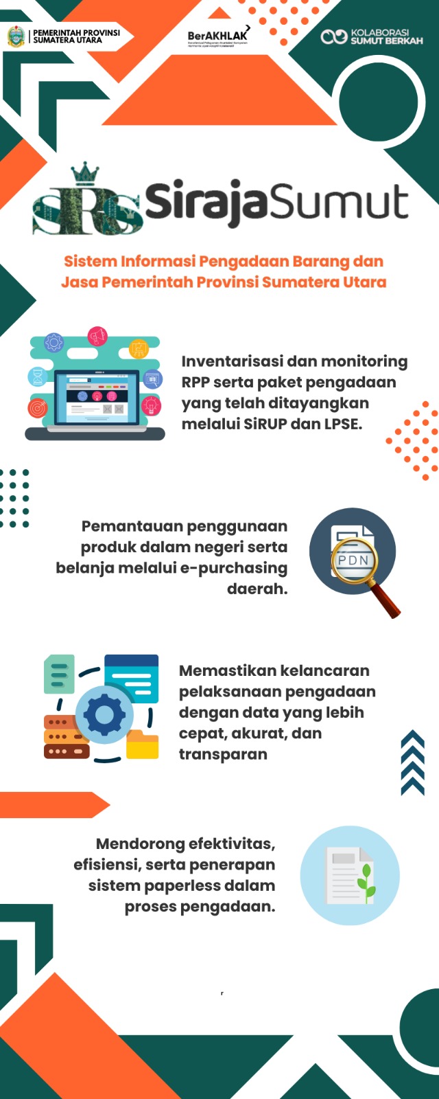 SiRajaSumut (Sistem Informasi Pengadaan Barang Jasa Sumatera Utara)