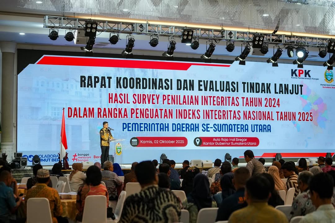 Rapat Koordinasi dan Evaluasi Tindak Lanjut Hasil Survey Penilaian Integritas Tahun 2024 dalam Rangka Penguatan Indeks Integritas Nasional Tahun 2025