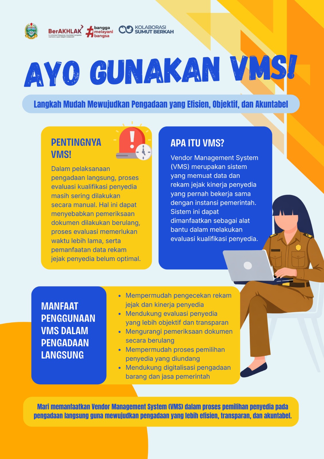 Pemanfaatan Vendor Management System (VMS) dalam Pengadaan Langsung