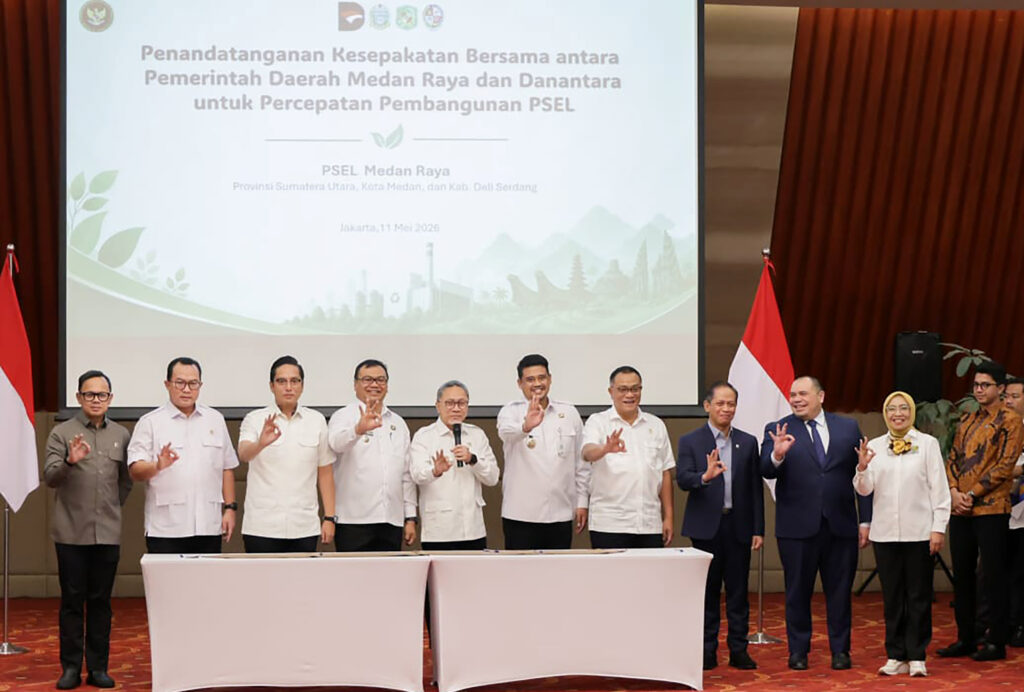 Gubernur Sumut Bobby Nasution Teken MoU PSEL dengan Danantara, Targetkan Medan Raya Bebas Sampah