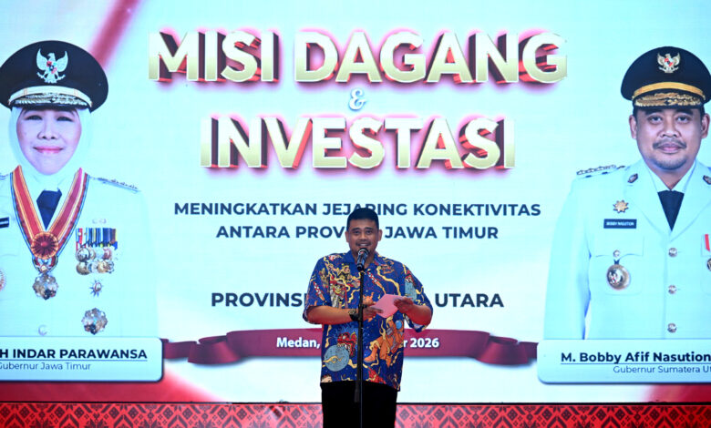 Bobby Nasution Dorong UMKM Sumut Perluas Pasar Lewat Misi Dagang Jatim